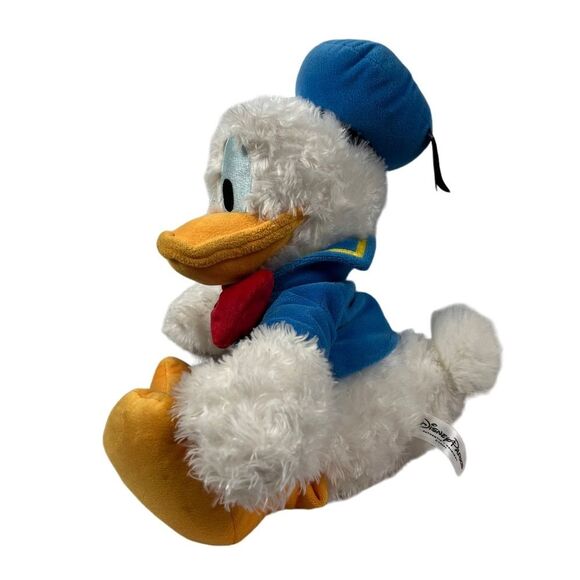 Disney Parks Fuzzy 16 Inch Donald Duck Plush Stuffed Animal - Picture 2 of 12